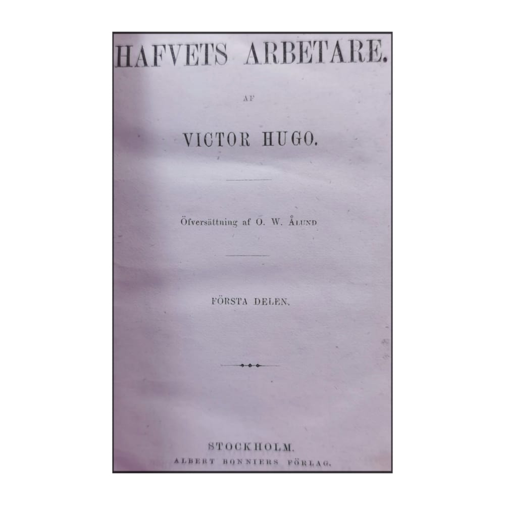 Victor Hugo: Havets Arbetare
