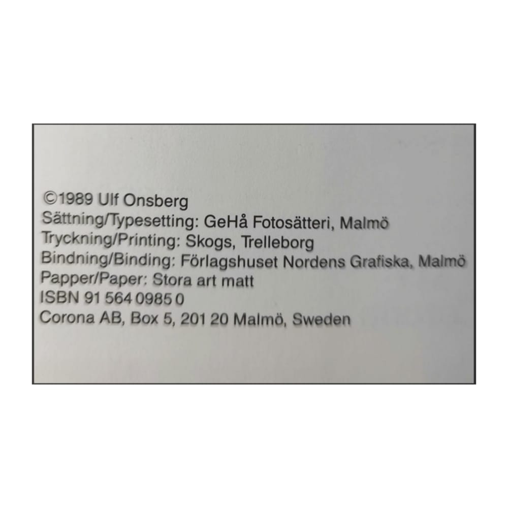 Ulf Onsberg: Onsberg