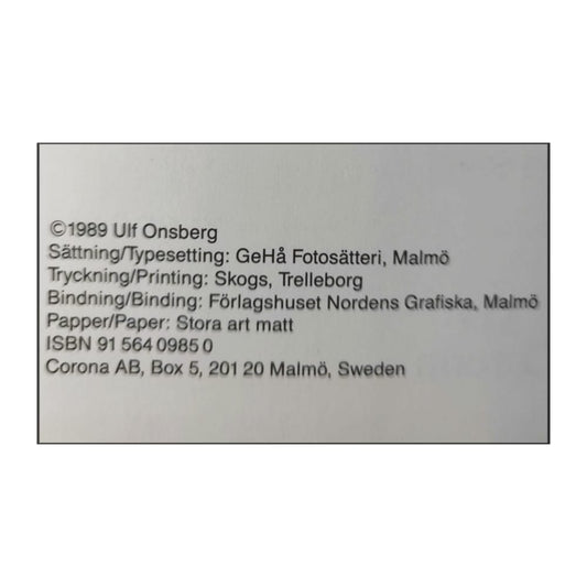 Ulf Onsberg: Onsberg