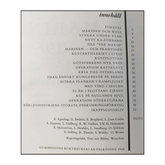Vår Marin 1961