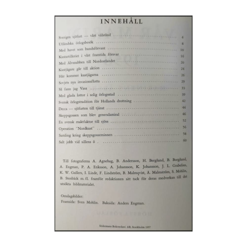Vår Marin 1958