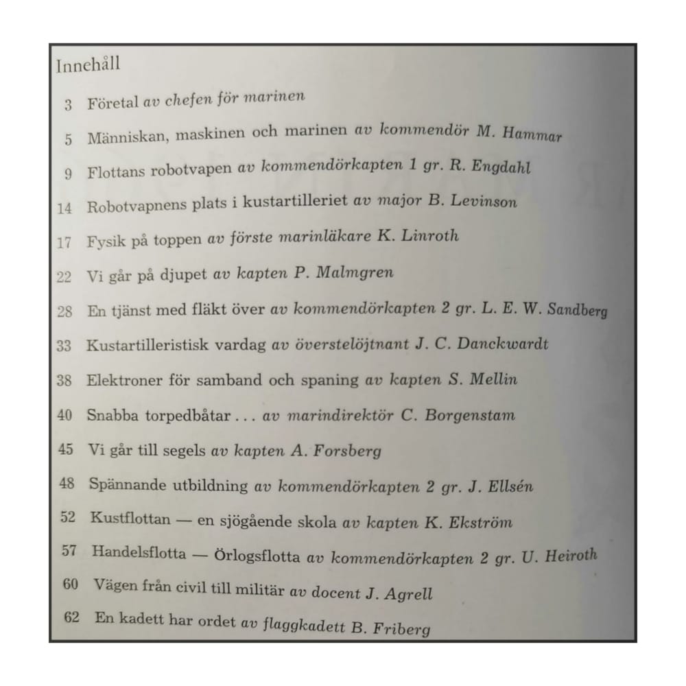 Vår Marin 1966