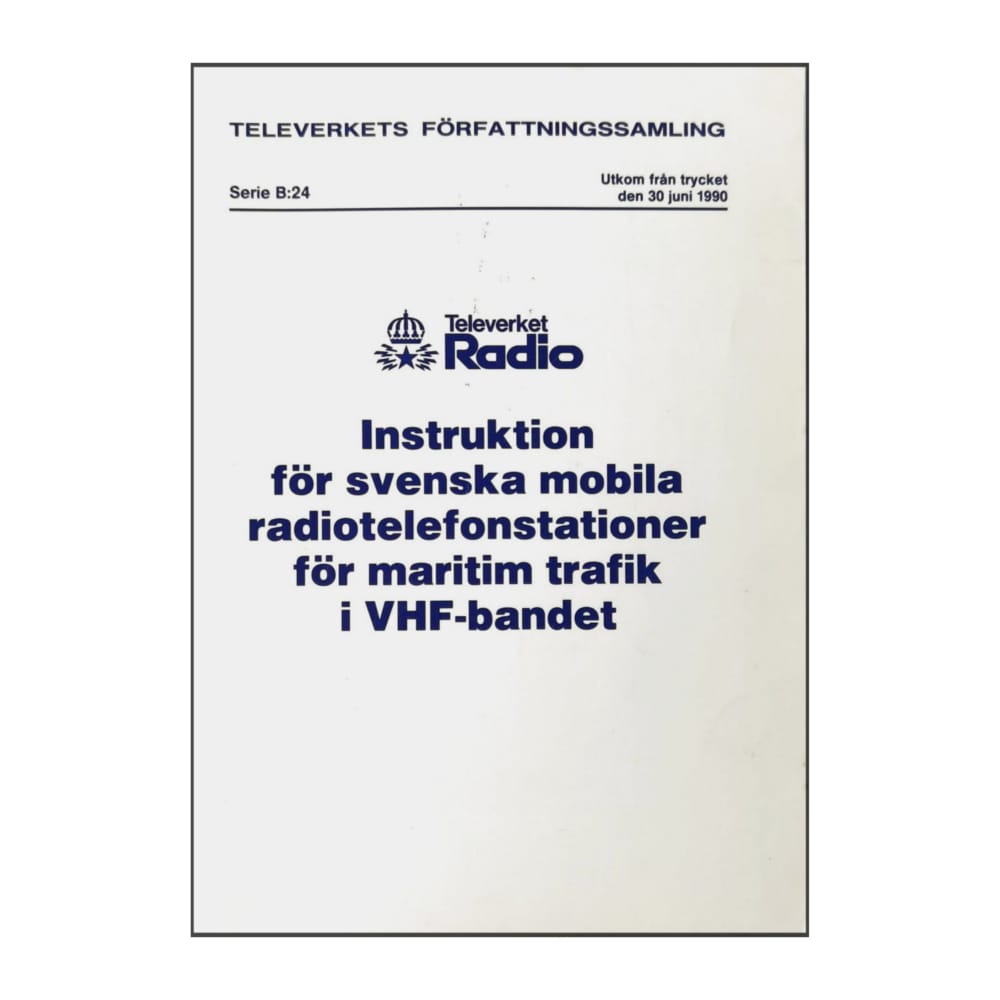 Televerkets Författningssamling - 1990-07-30