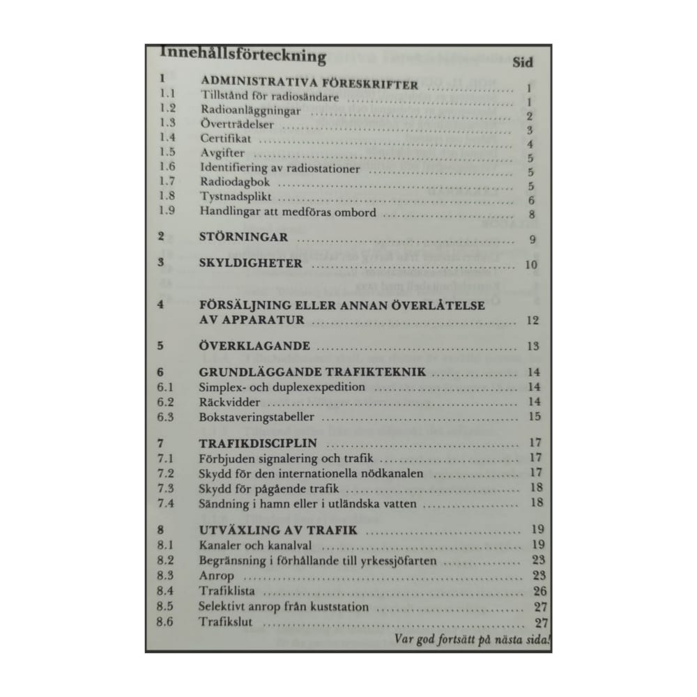 Televerkets Författningssamling - 1990-07-30