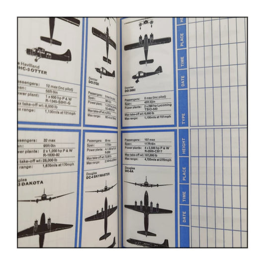 Aircraft Spotters Logbook