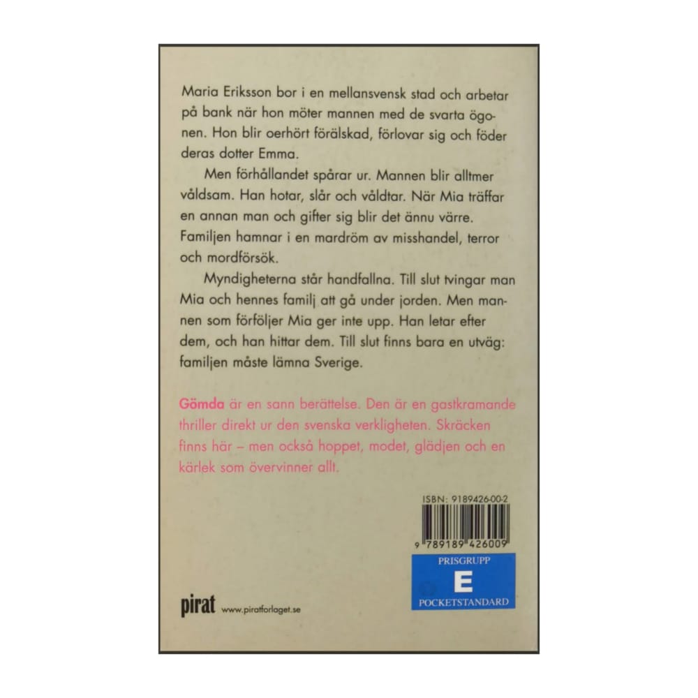 Liza Marklund: Gömda