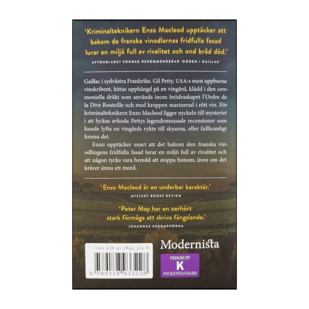 Peter May: Döden I Gaillac