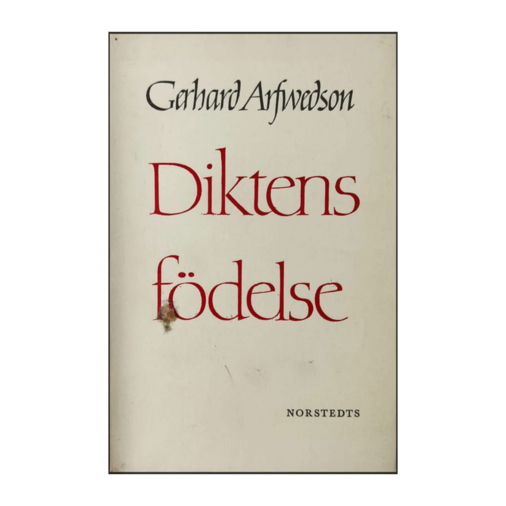Gerhard Arfwedson: Diktens Födelse