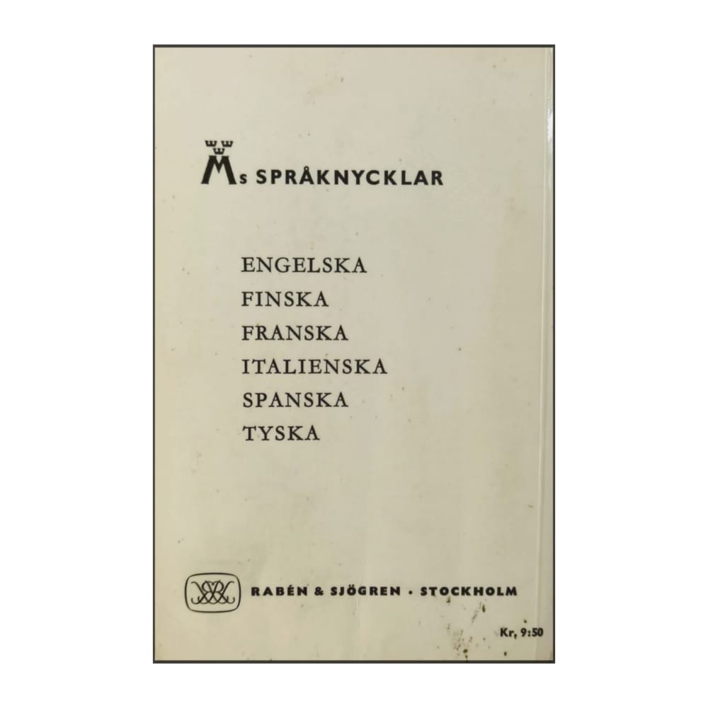 Ms Språknycklar Engelska