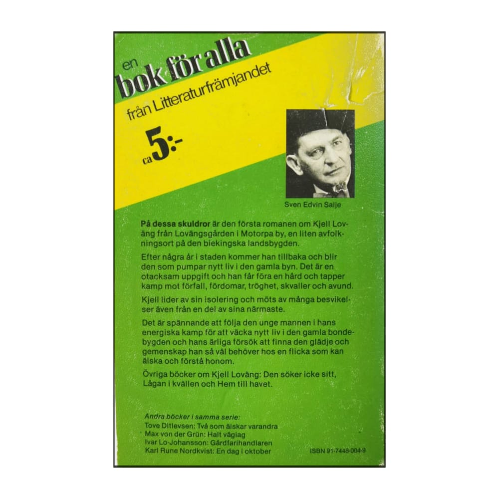 Sven Edvin Salje: På Dessa Skuldror