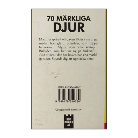 Frågor Och Svar 5 - 70 Märkliga Djur