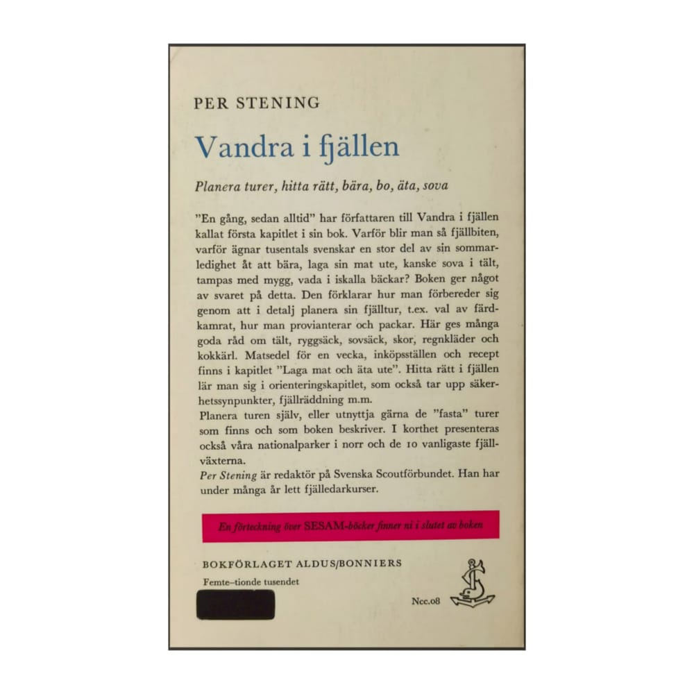 Per Stening: Vandra I Fjällen