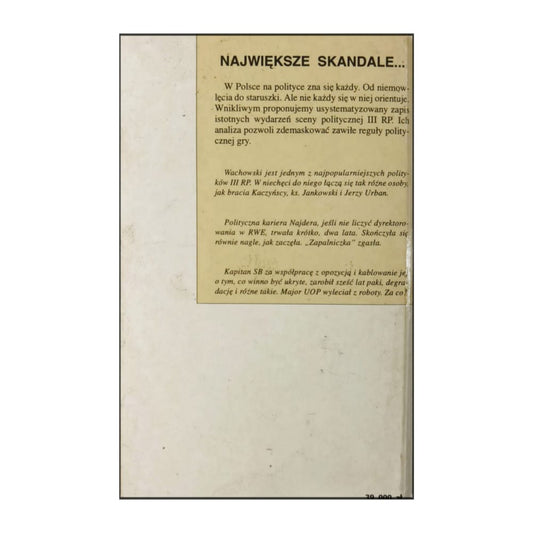 Krzysztof Kosciesza: Najwieksze Skandale