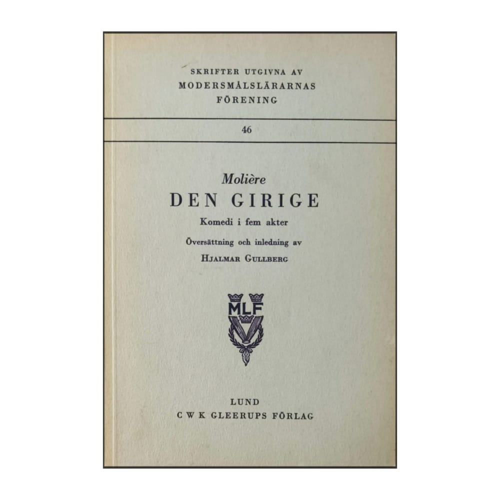Molière: Den Girige