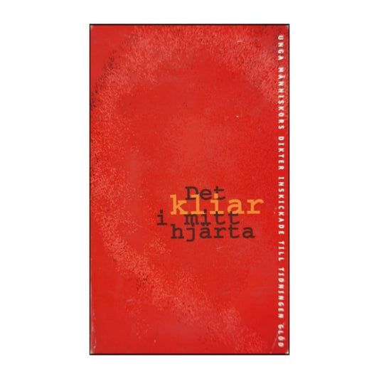 Det Kliar I Mitt Hjärta - Unga Människors Dikter
