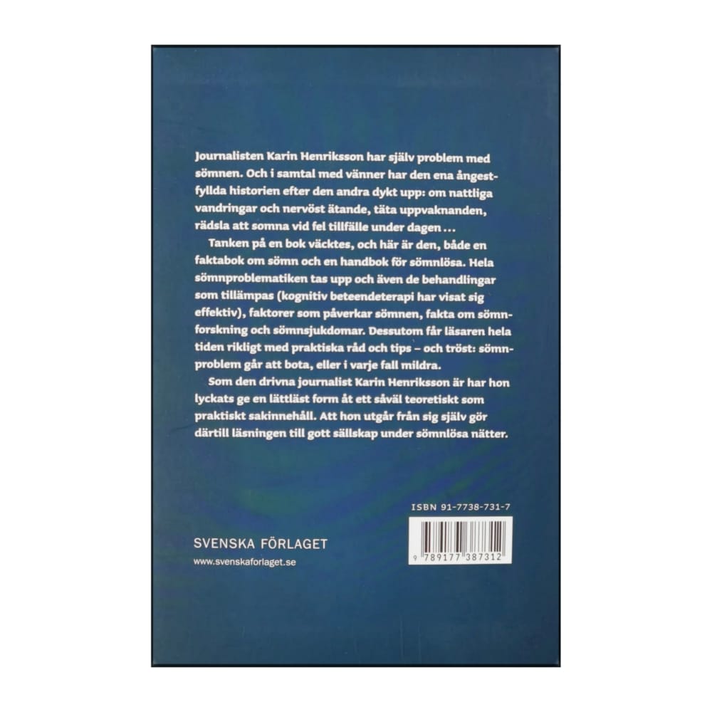 Karin Henriksson: Jag Kan Inte Sova
