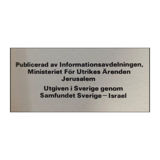Fakta Om Israel