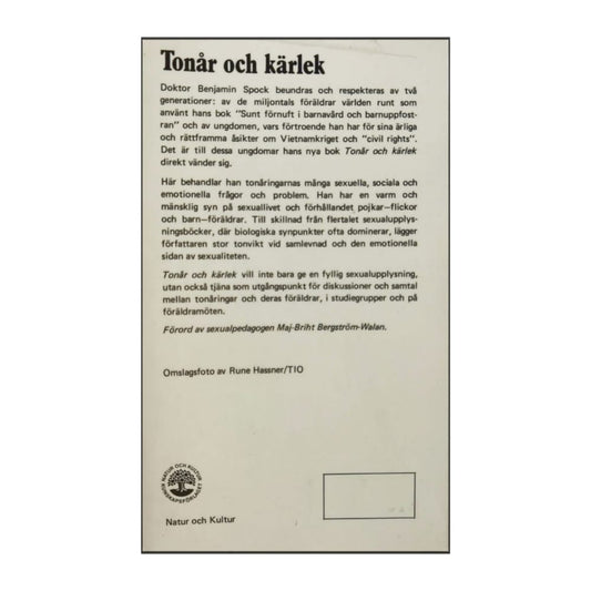 Benjamin Spock: Tonår Och Kärlek