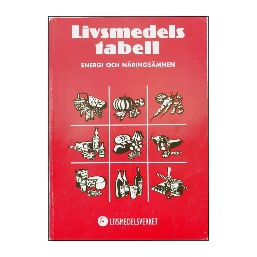 Livsmedelstabell: Energi Och Näringsämnen