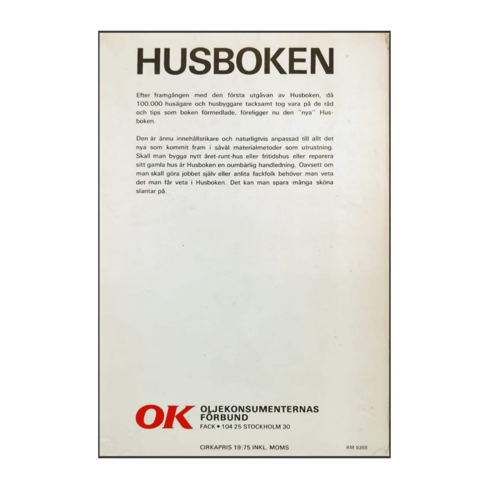 Husboken: Råd Och Tips Om Hus Och Tomt