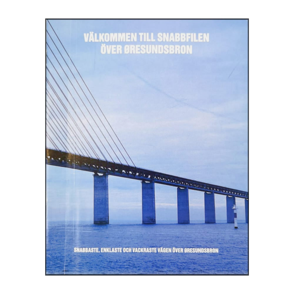 Välkommen Till Snabbfilen Över Øresundsbron