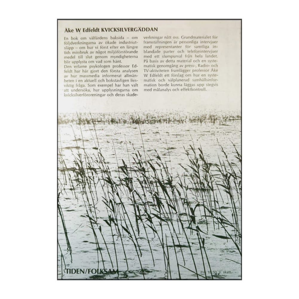 Åke Werner Edfeldt: Kvicksilvergäddan