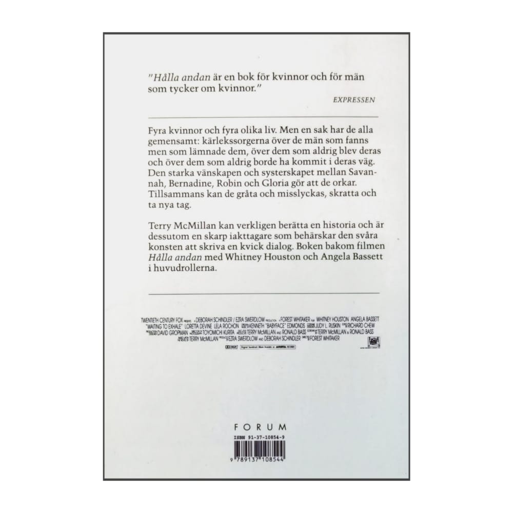 Terry Mcmillan: Hålla Andan