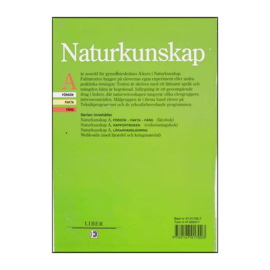 Naturkunskap A