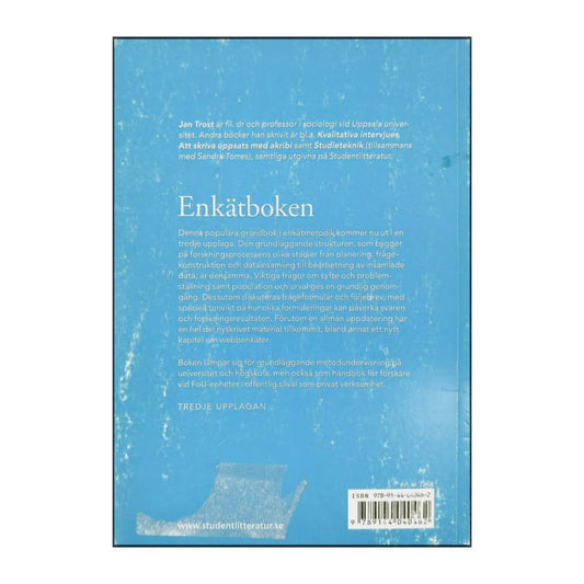 Jan Trost: Enkätboken