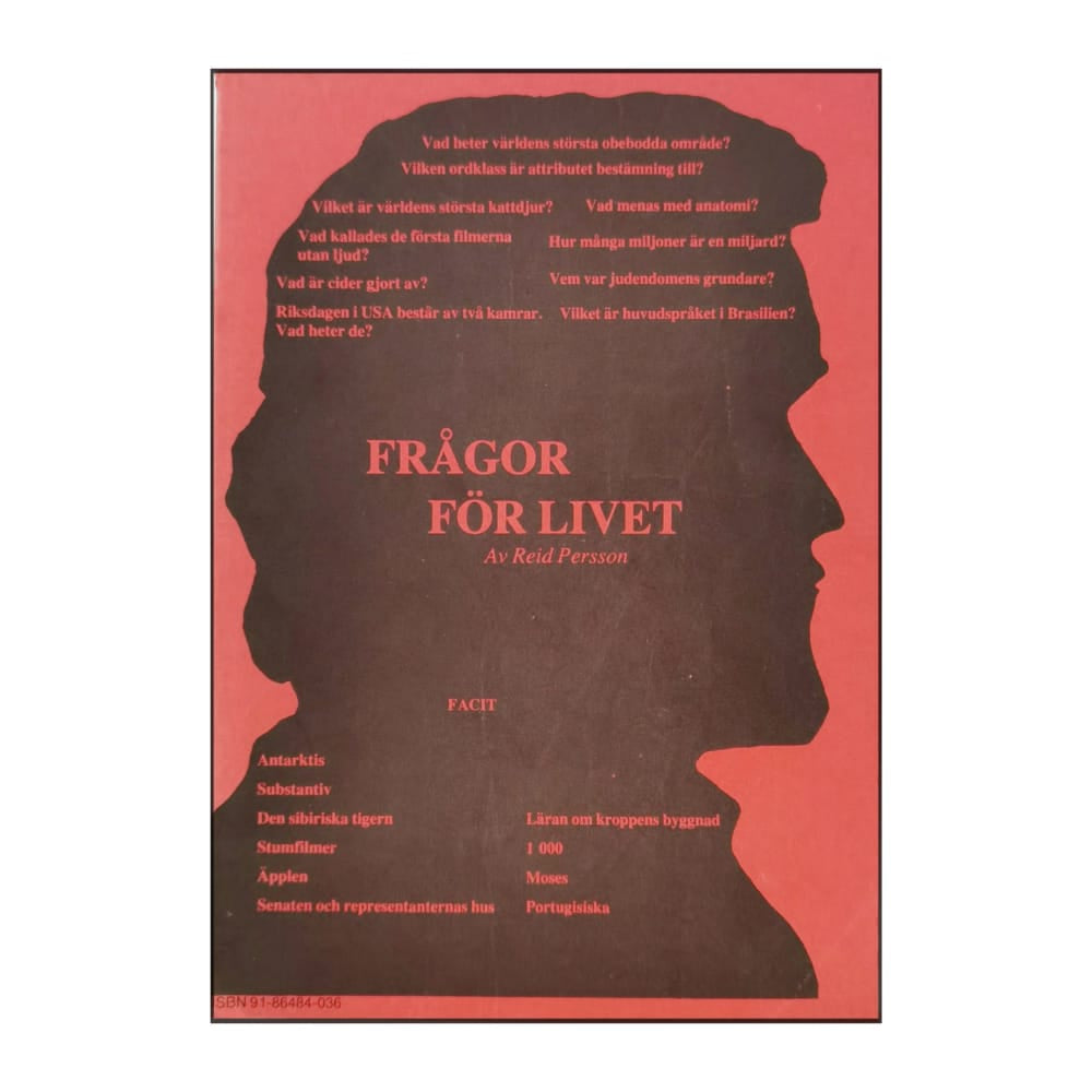 Reid Persson: Frågor För Livet