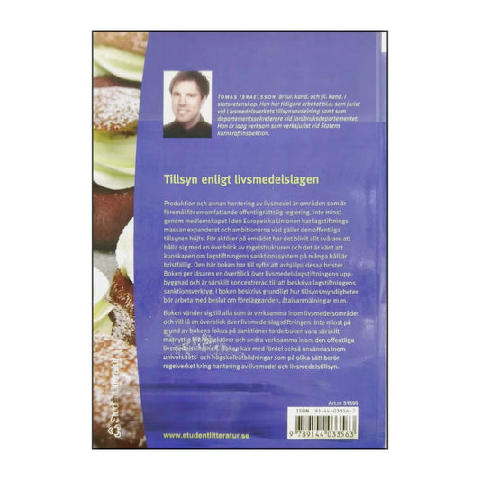 Tomas Israelsson: Tillsyn Enligt Livsmedelslagen