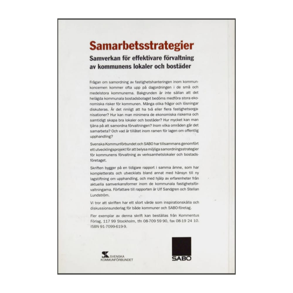 Samarbetesstrategier