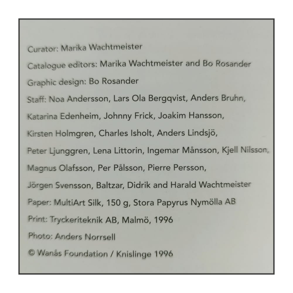 Wanås 1996