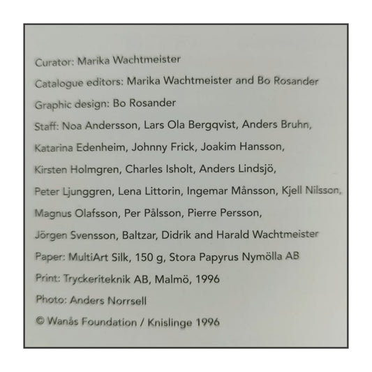 Wanås 1996