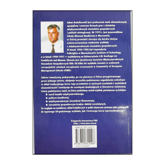 Adam Budnikowski: Miedzynarodowe Stosunki Gospodarcze