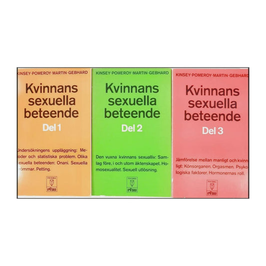 Kvinnans Sexuella Beteende 1-3