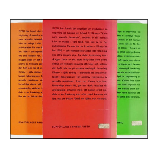 Kvinnans Sexuella Beteende 1-3