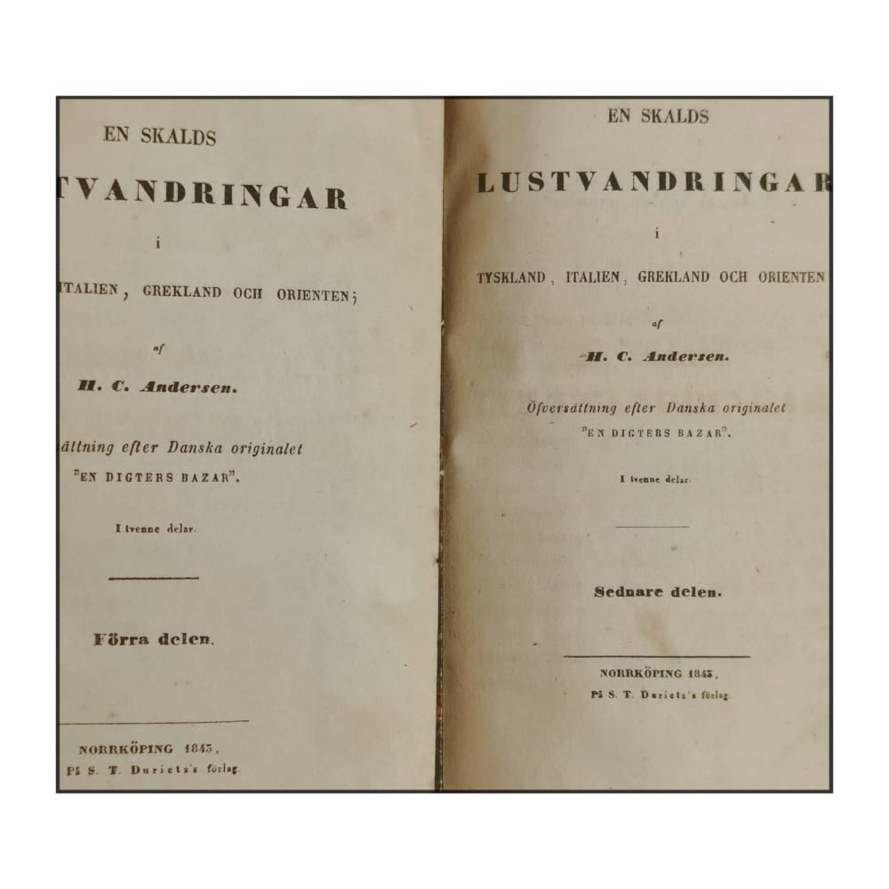 Hans Christian Andersen: Lustvandringar 1-2