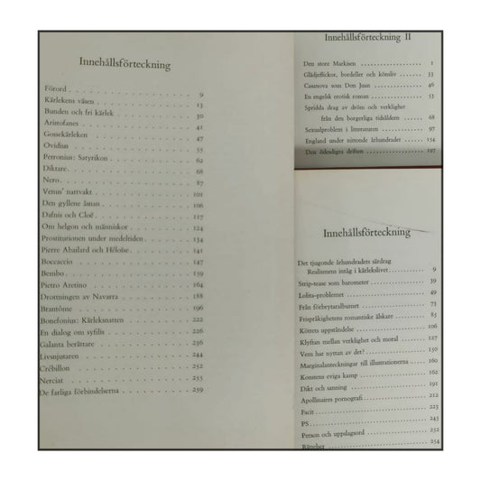 Ove Brusendorff & Poul Henningsen: Erotikens Historia 1-3