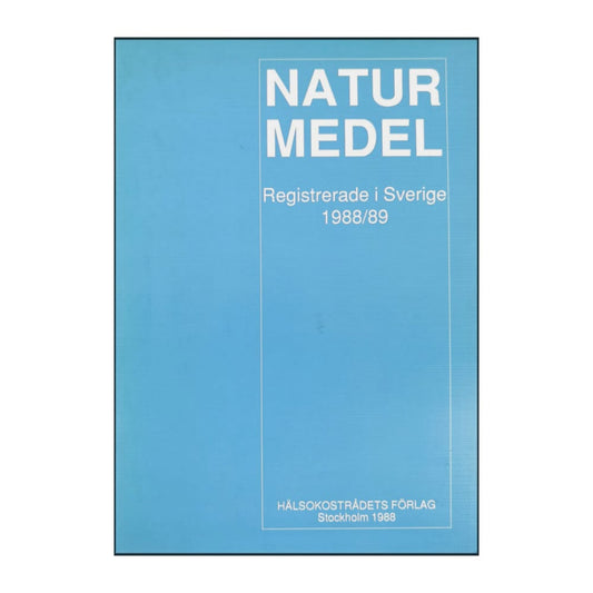 Naturmedel 1988-1989