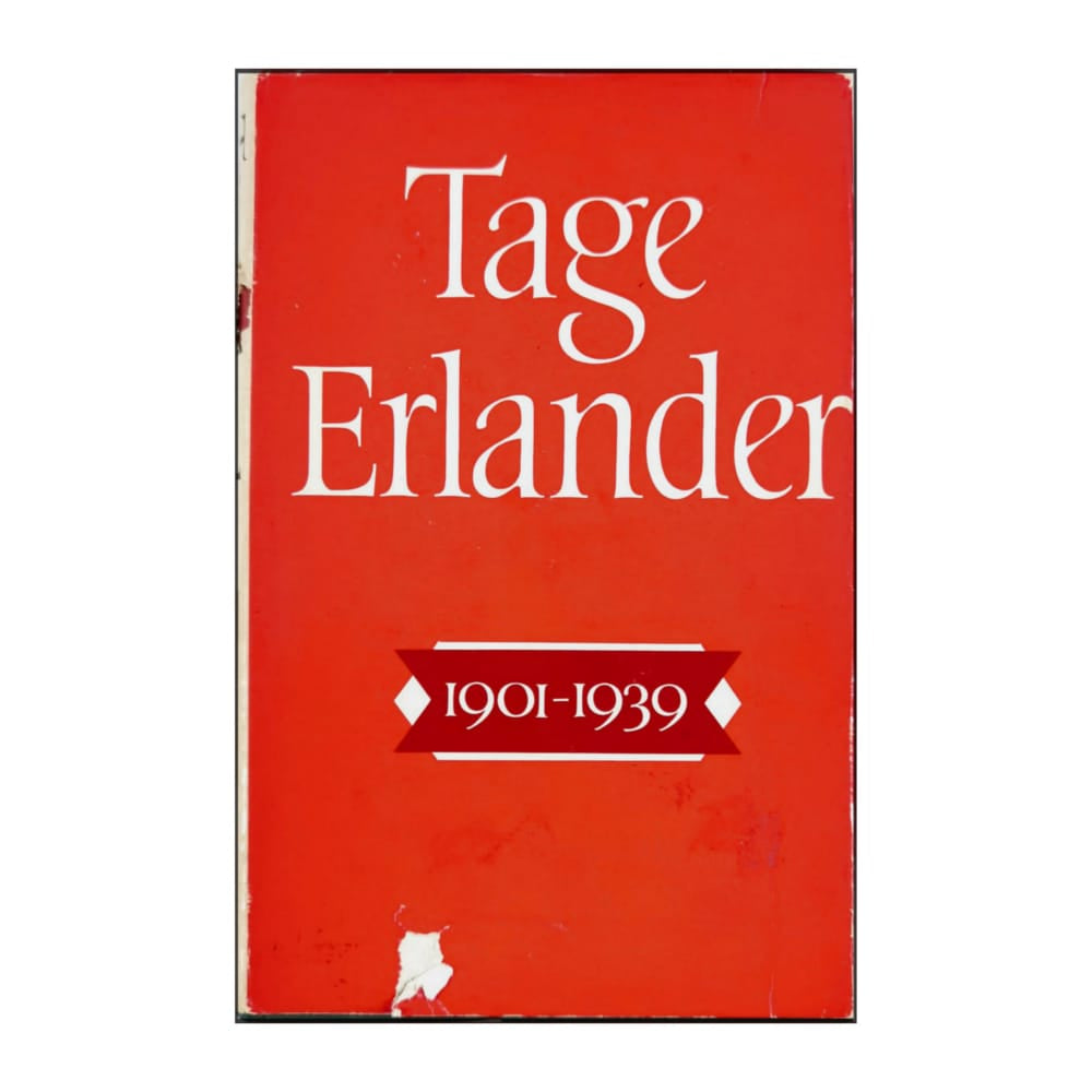 Tage Erlander: 1901-1939