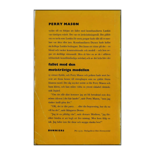 Erle Stanley Gardner: Perry Mason Och Fallet Med Den Motsträviga Modellen