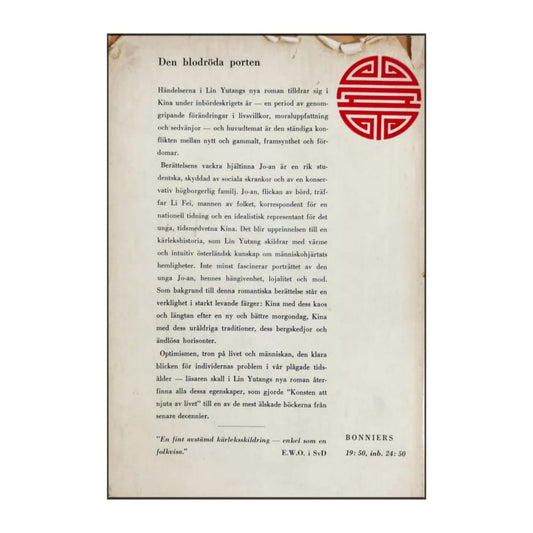 Lin Yutang: Den Blodröda Porten