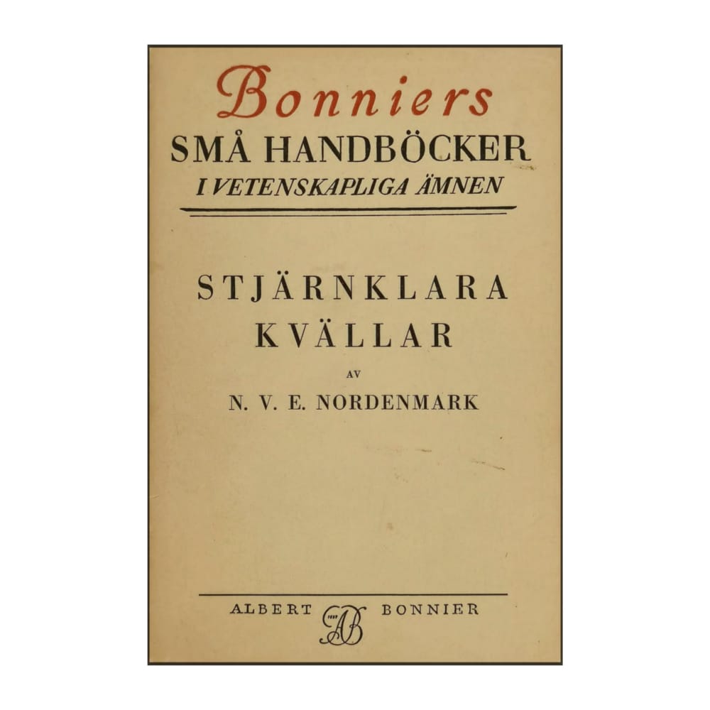 N. V. E. Nordenmark: Stjärnklara Kvällar
