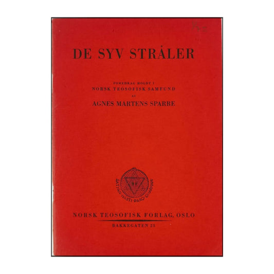 Agnes Martens Sparre: De Syv Stråler