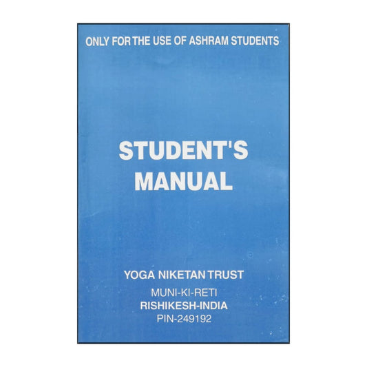 Yoga Niketan Trust: Student'S Manual