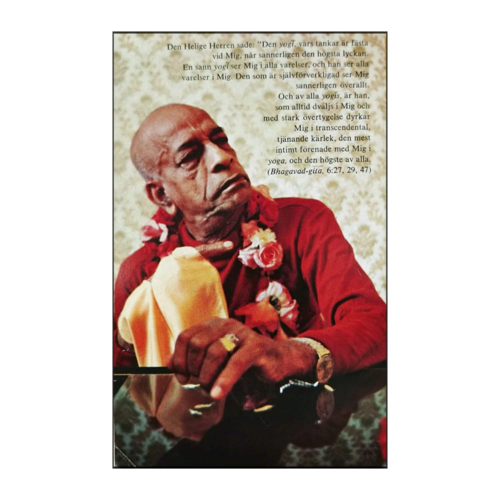 A. C. Bhaktivedanta Swami Prabhupada: Krsna-Medvetande Det Högsta Yoga-Systemet