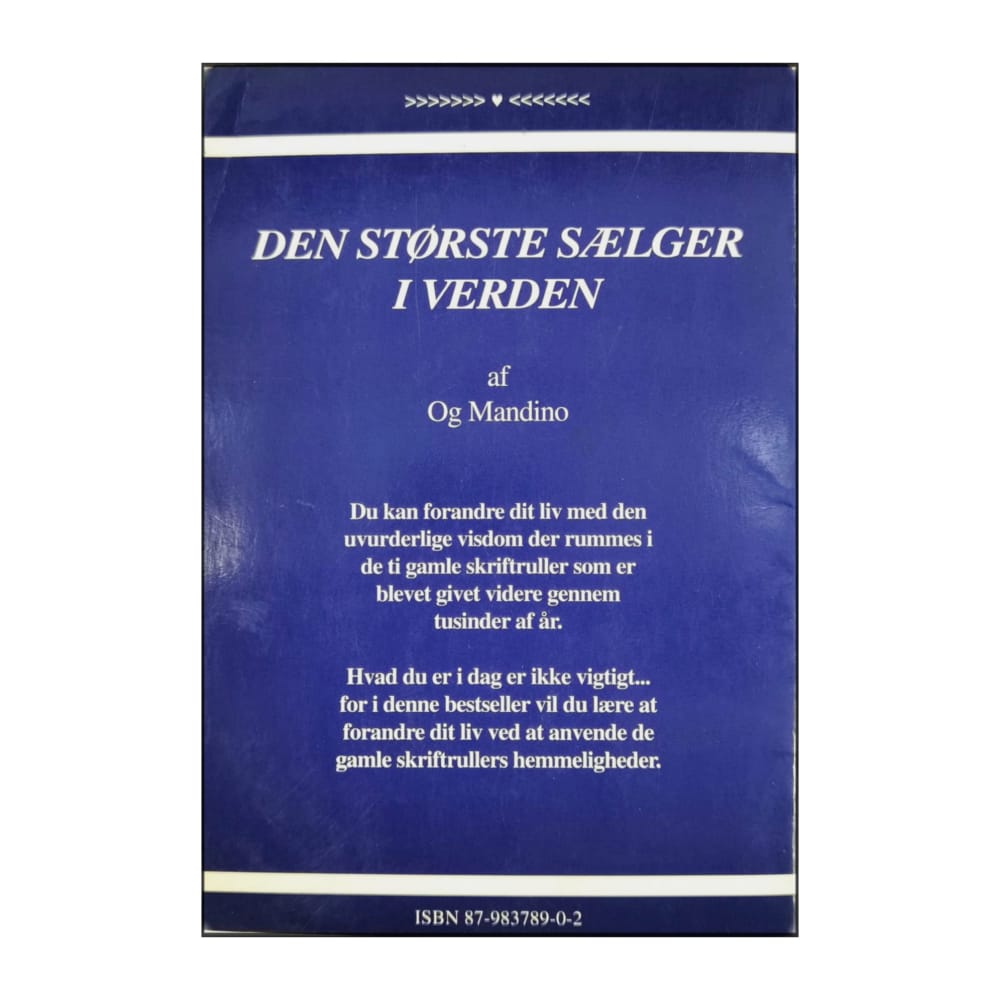 Og Mandino: Den Største Sælger I Verden