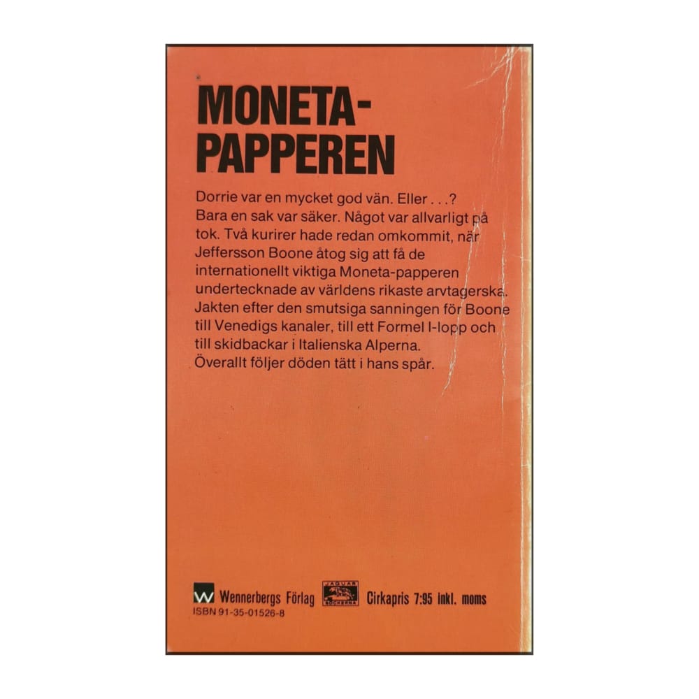Jon Messmann: Moneta-Papperen
