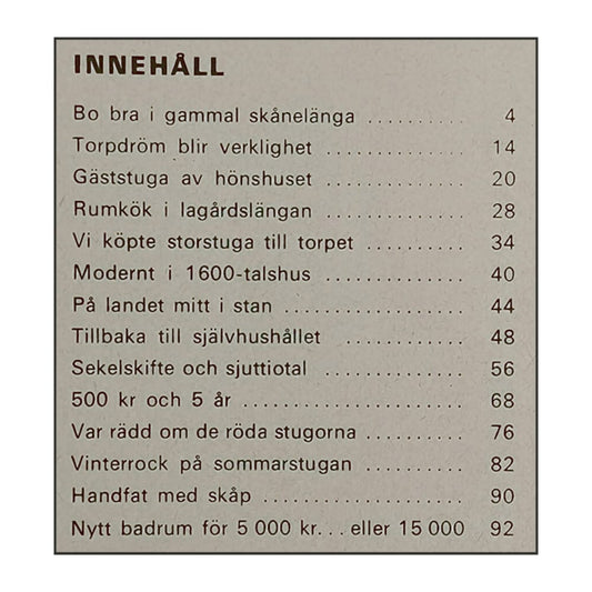 En Idé Bok: Ombyggt